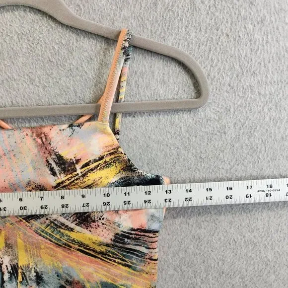 Athleta Girl Sports Bra Girls 12 Simone Biles Brushstroke Tank Because I Can - Picture 11 of 14